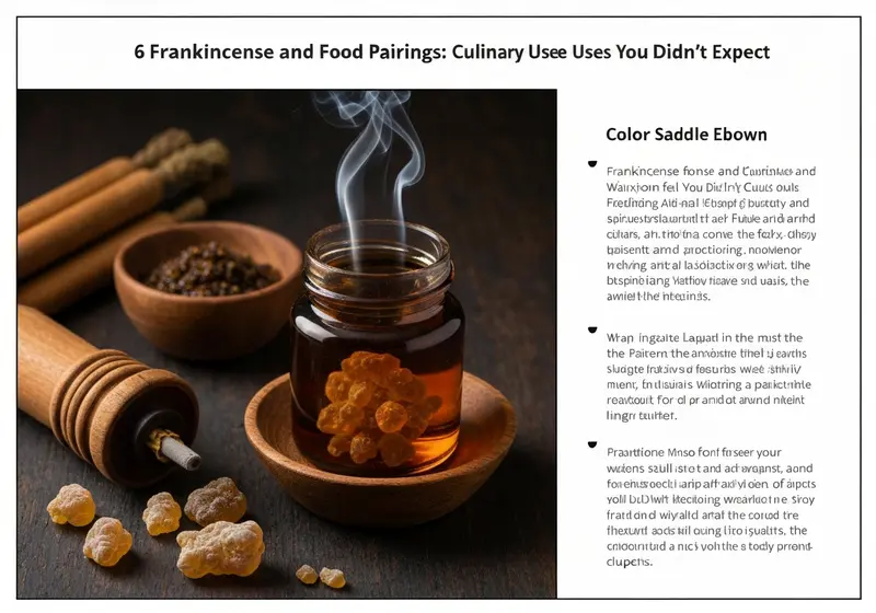 6 frankincense and food pairings culinary uses you didnt