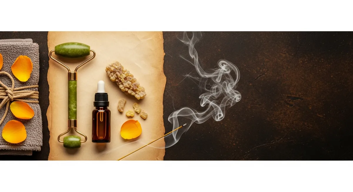 DIY Frankincense and Rose Face Oil for Mature Skin