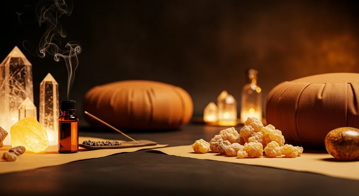 DIY Frankincense and Sandalwood Meditation Incense Cones