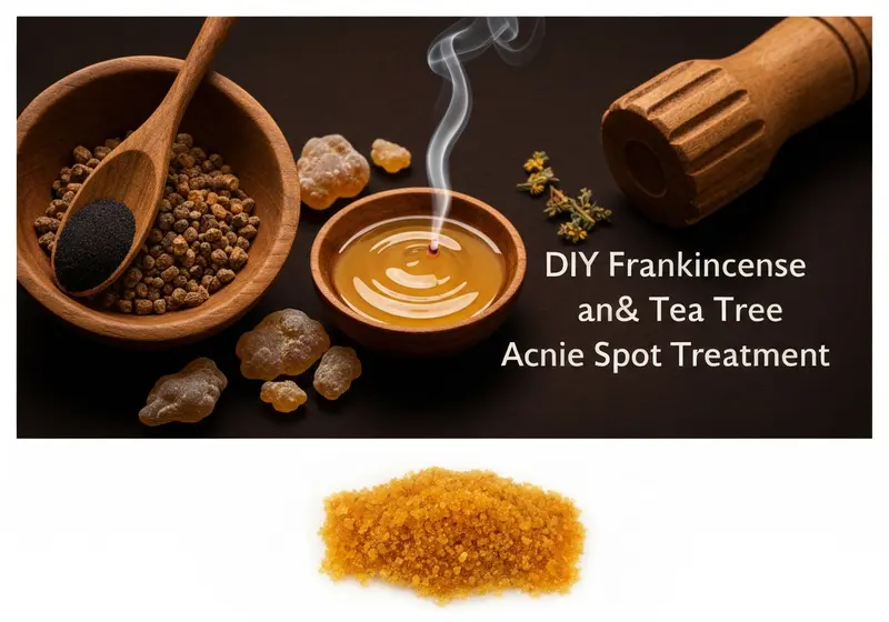 diy frankincense and tea tree acne spot treatment