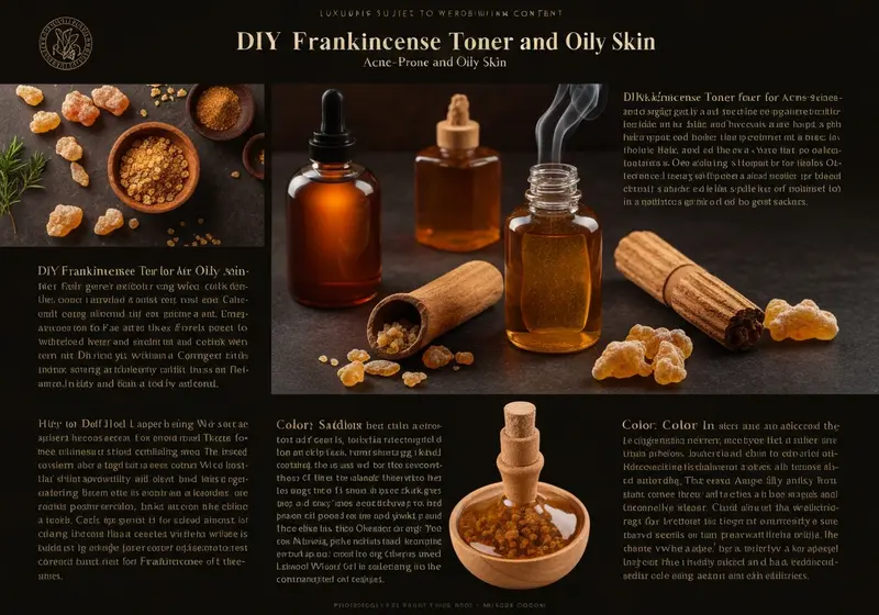 diy frankincense toner for acne prone and oily skin