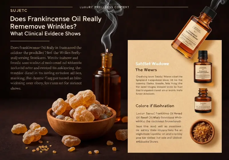 does frankincense oil really remove wrinkles what clinical