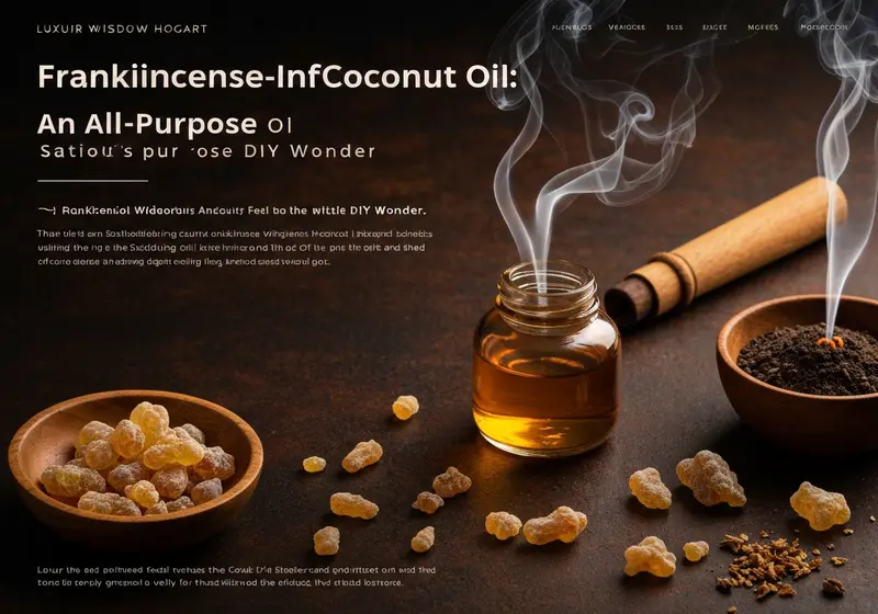 frankincense infused coconut oil an all purpose diy wonder