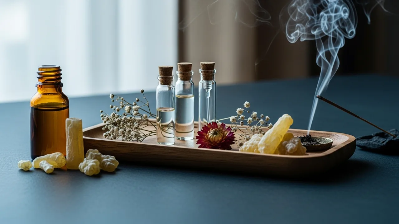 Floral Harmony: Frankincense with Flower Essences
