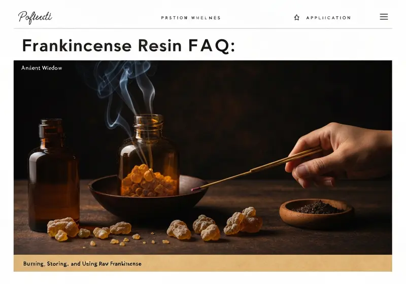 frankincense resin faq burning storing and using raw