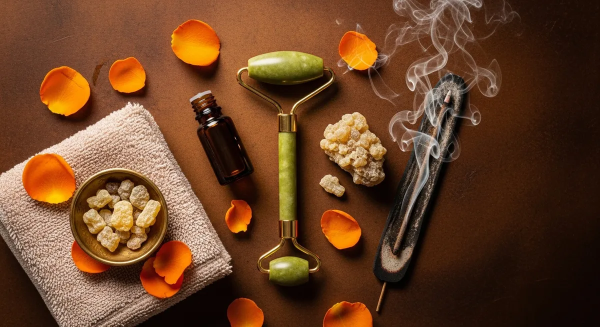 Frankincense Sugar Scrub for Glowing, Youthful Skin