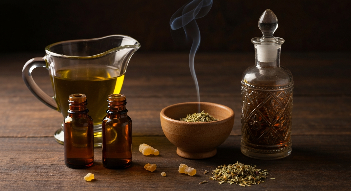 How to Make a Frankincense and Myrrh Anointing Oil Blend