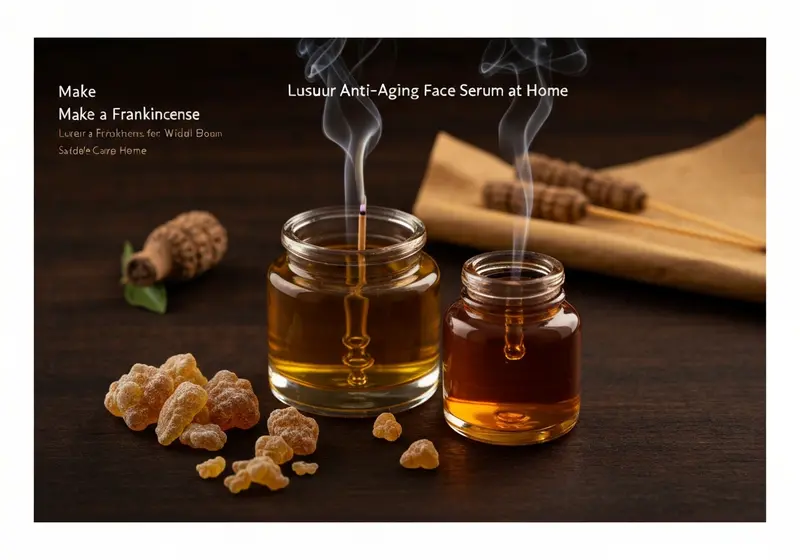 how to make a frankincense anti aging face serum at home