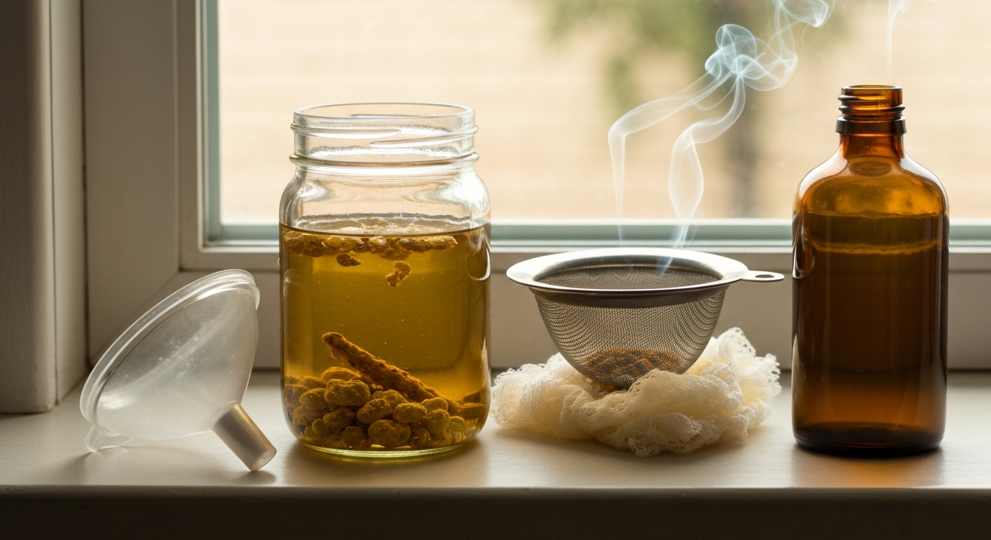 How to Make Frankincense-Infused Carrier Oil for Everyday Use