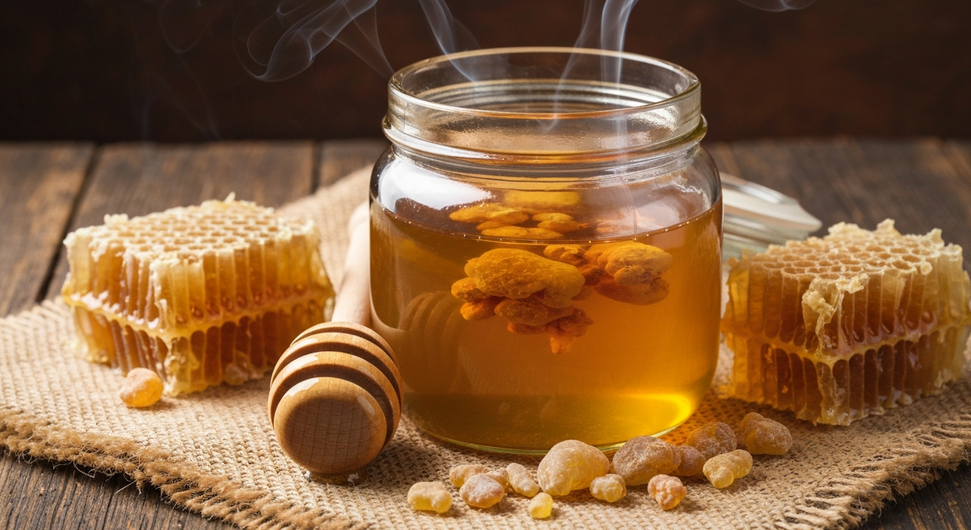 How to Make Frankincense-Infused Honey for Wellness and Immunity
