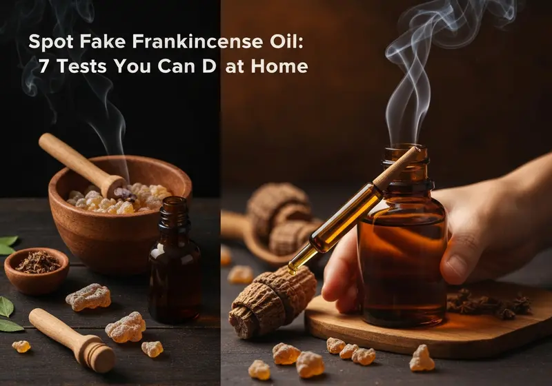 how to spot fake frankincense oil 7 tests you can do at home