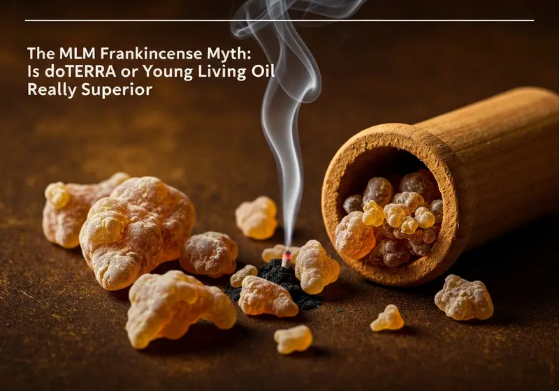 the mlm frankincense myth is doterra or young living oil