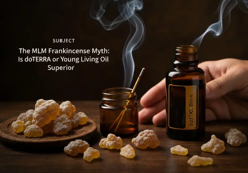 the mlm frankincense myth is doterra or young living oil