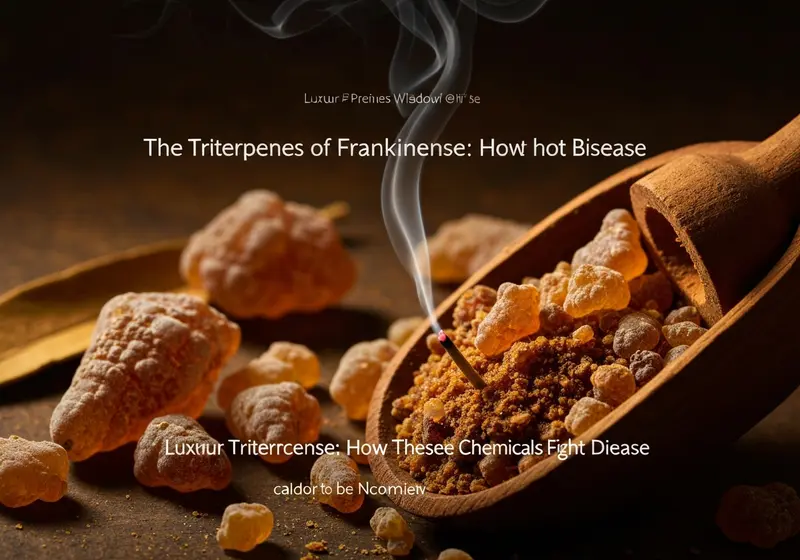 the triterpenes of frankincense how these plant chemicals